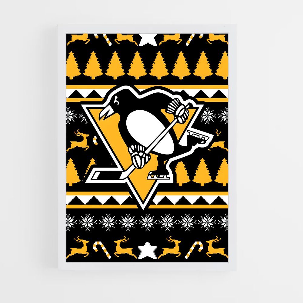 Poster Penguins de Pittsburgh – affiche Hockey sur glace (vue 3)